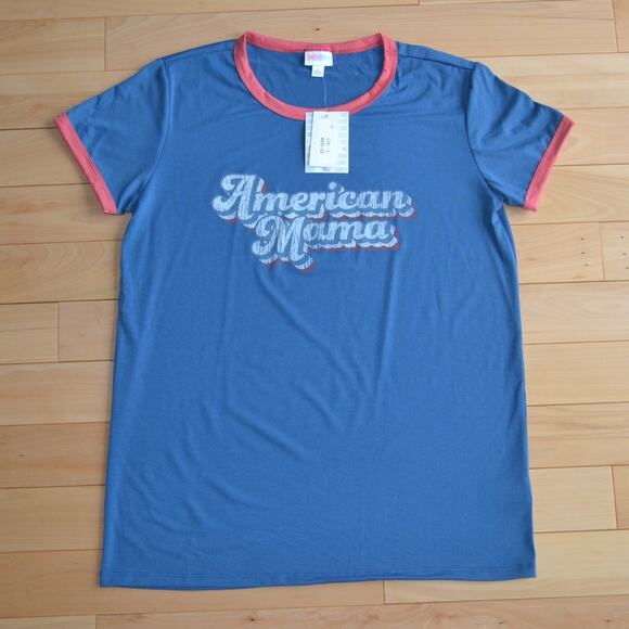 NWT LuLaRoe Liv Short Sleeve Tee T-Shirt - Picture 1 of 4